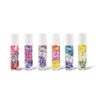 Blossom Tropicale Lip Gloss Bundle Variety Pack - includes 6 Roll-On Lip Glosses coconut, island fruit, lychee, mango, melon, and pineapple