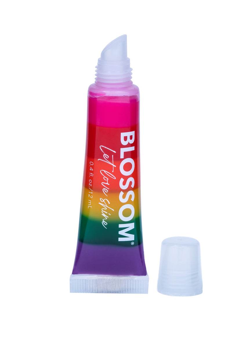 Let Love Shine Rainbow Lip Gloss