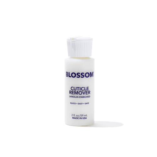 Blossom Cuticle Remover - lanolin enriched 2 fl. oz/59ml made in USA