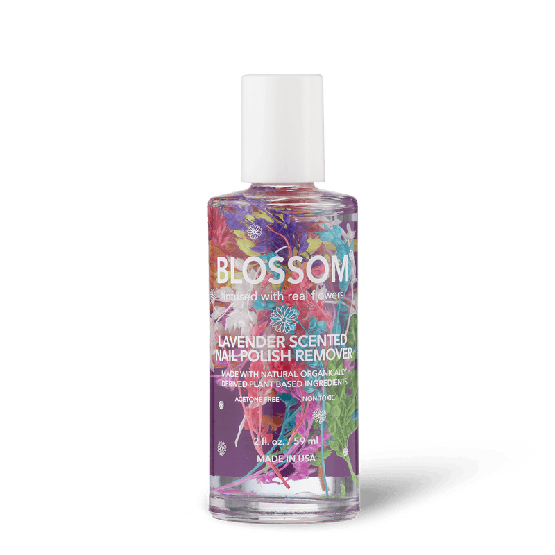 Blossom lavender scented nail polish remover